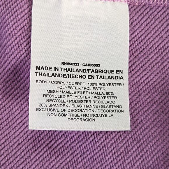 Nike Purple Orchid Mesh Muscle Tank Top sz SM EUC - Picture 8 of 9